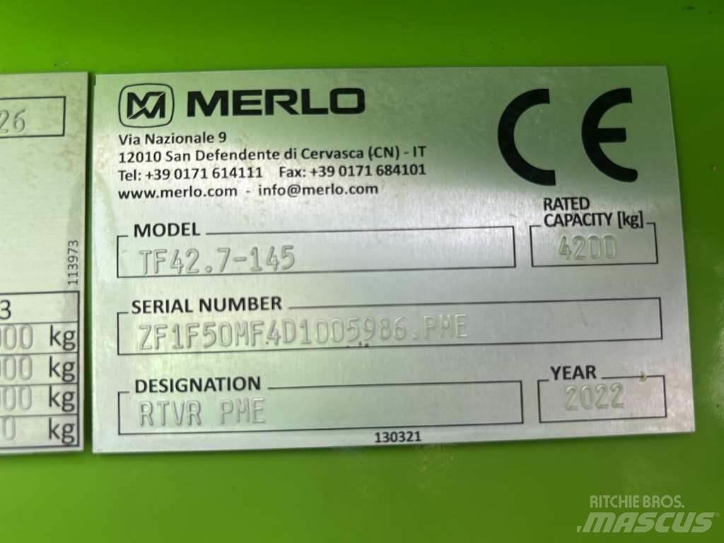 Merlo TF42.7-145 Sollevatori telescopici