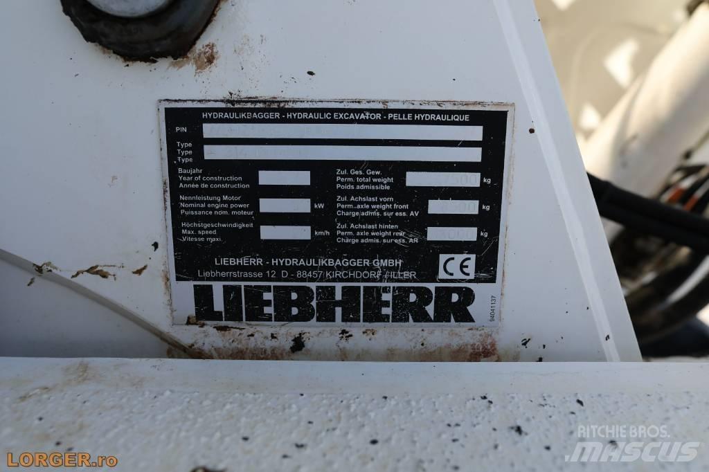 Liebherr A 314 Escavatori gommati