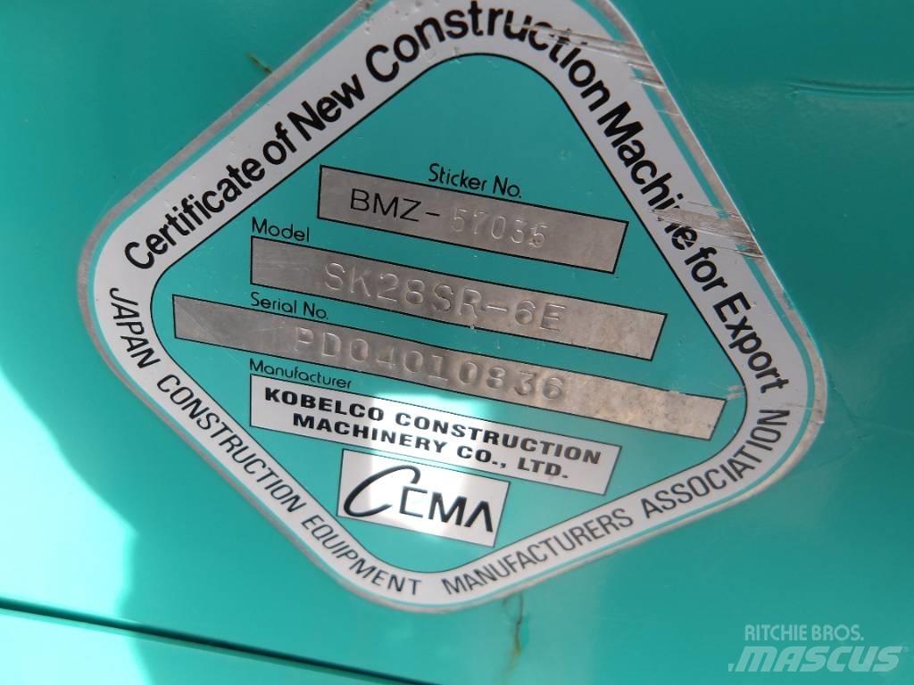 Kobelco SK 28 SR Miniescavatori