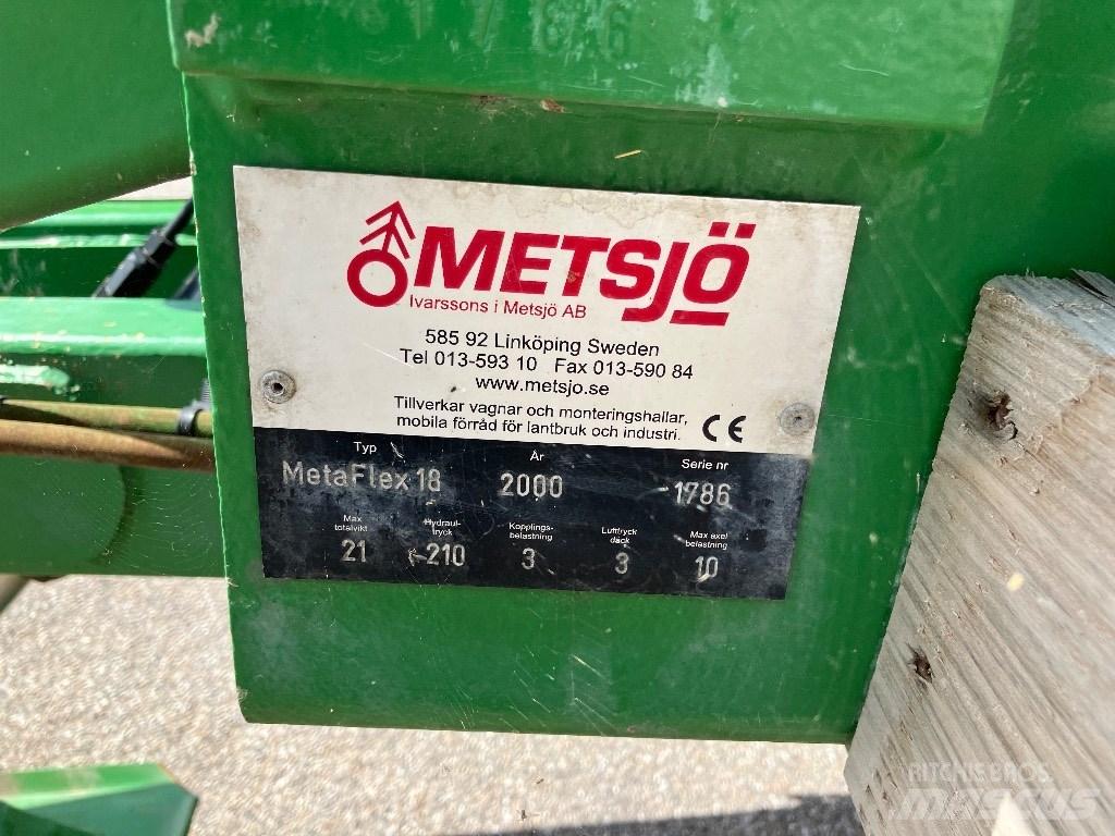 Metsjö MetaFlex 18 Rimorchi con braccio di sollevamento a gancio