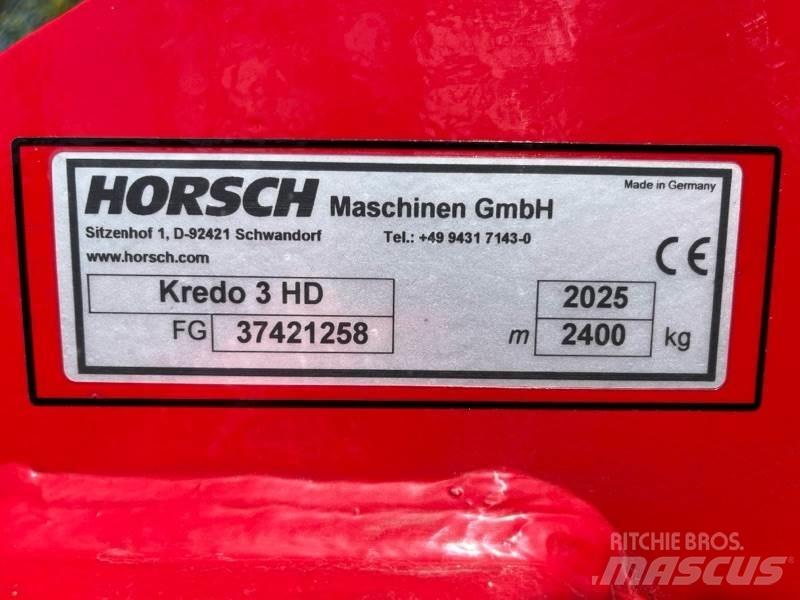 Horsch Kredo 3 HD Erpici rotanti e motozappe