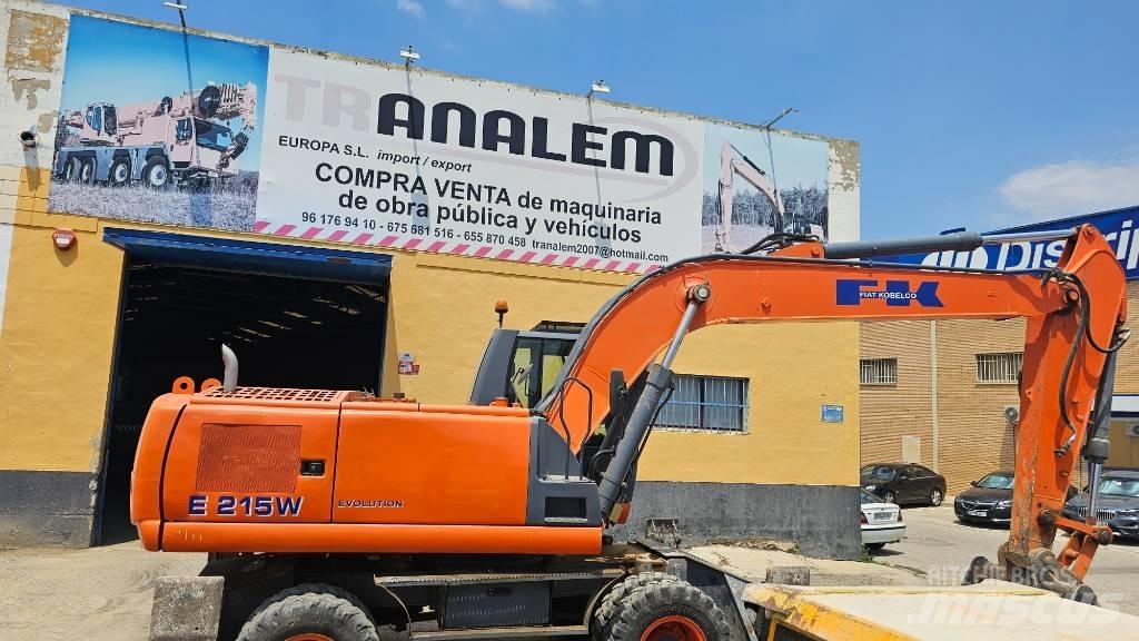 Fiat-Kobelco E215W Escavatori gommati