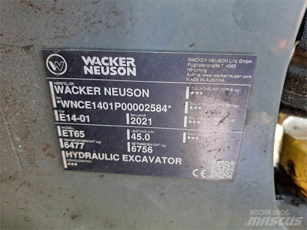 Wacker Neuson ET65 Escavatori cingolati
