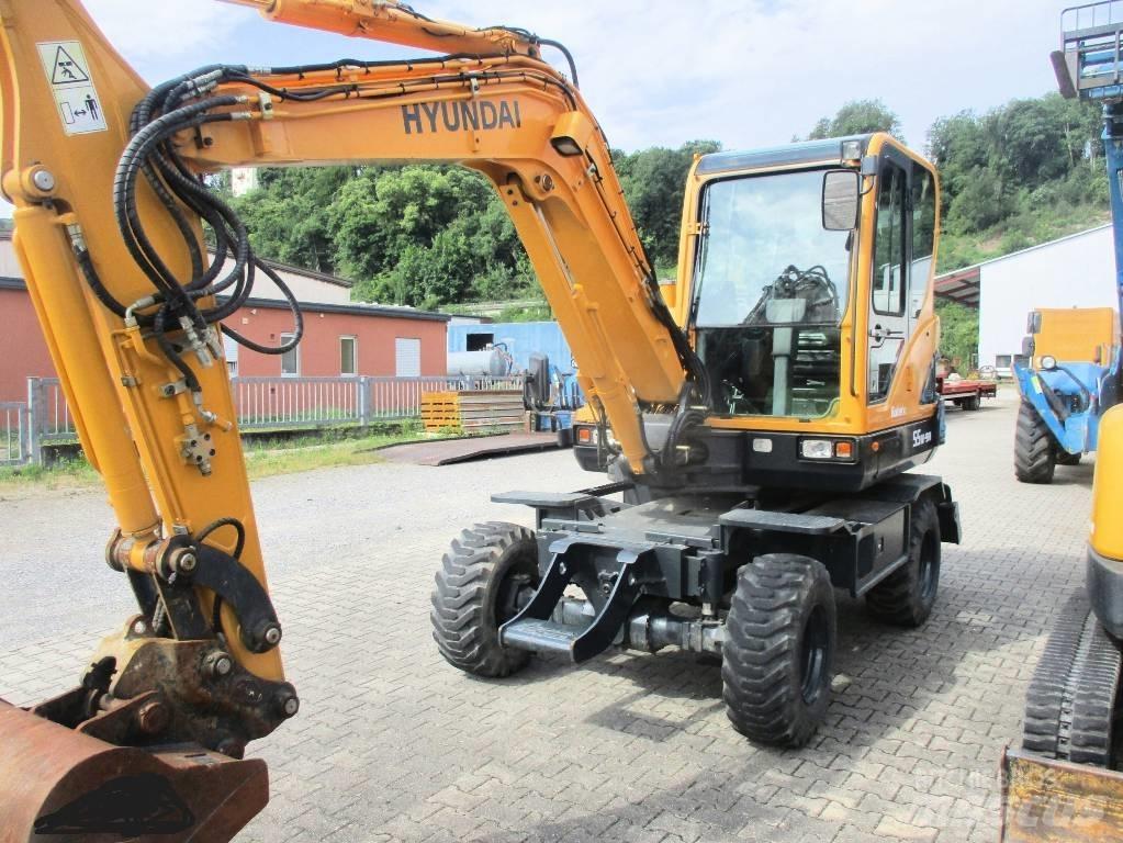 Hyundai Robex 55W-9 Escavatori gommati