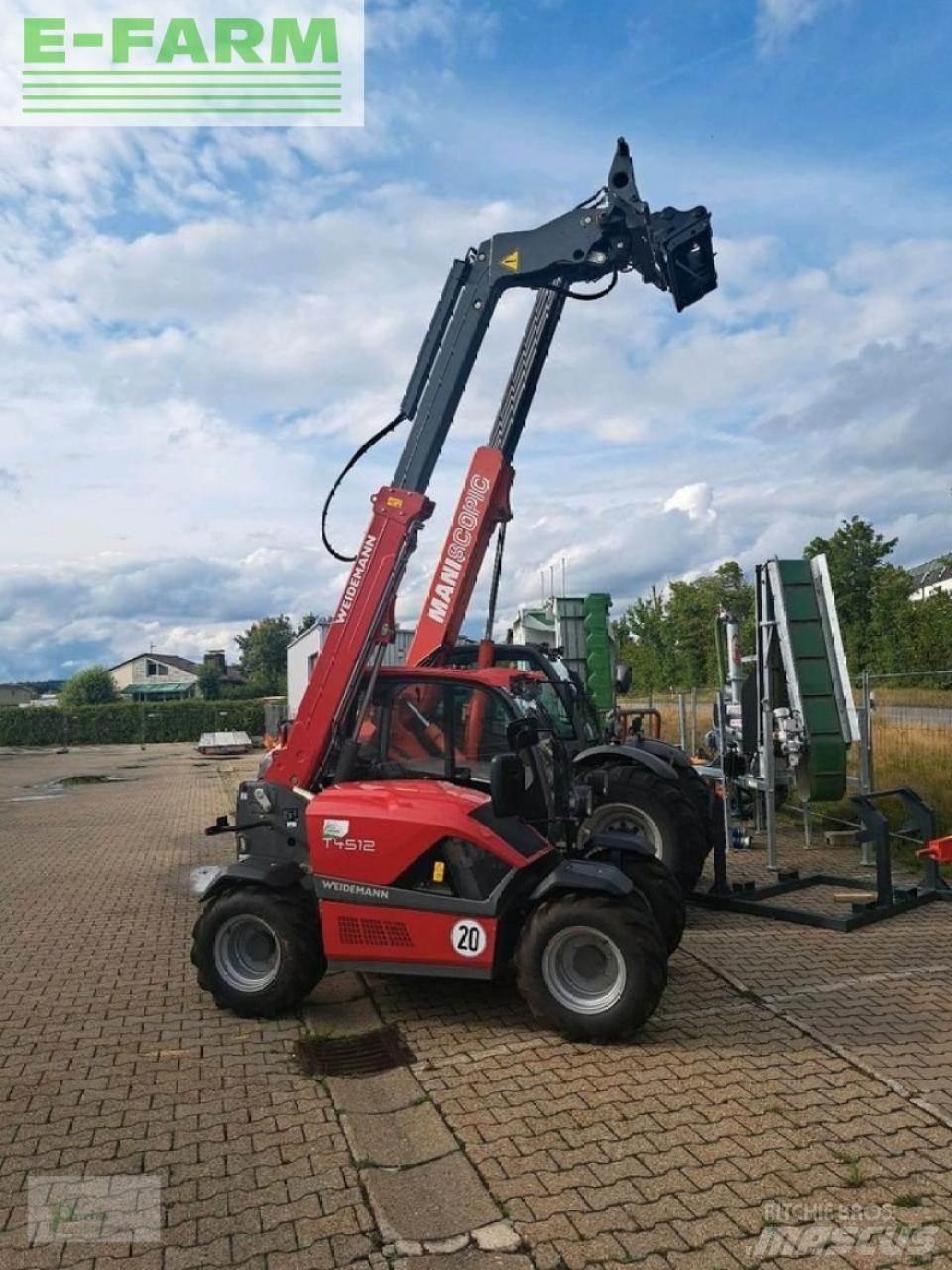 Weidemann t 4512 Sollevatori telescopici per agricoltura