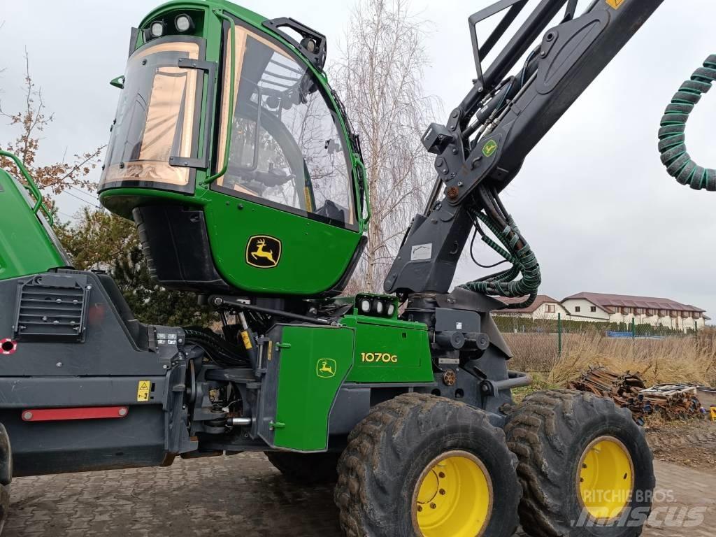 John Deere 1070G Abbattitrici, Disboscatrici