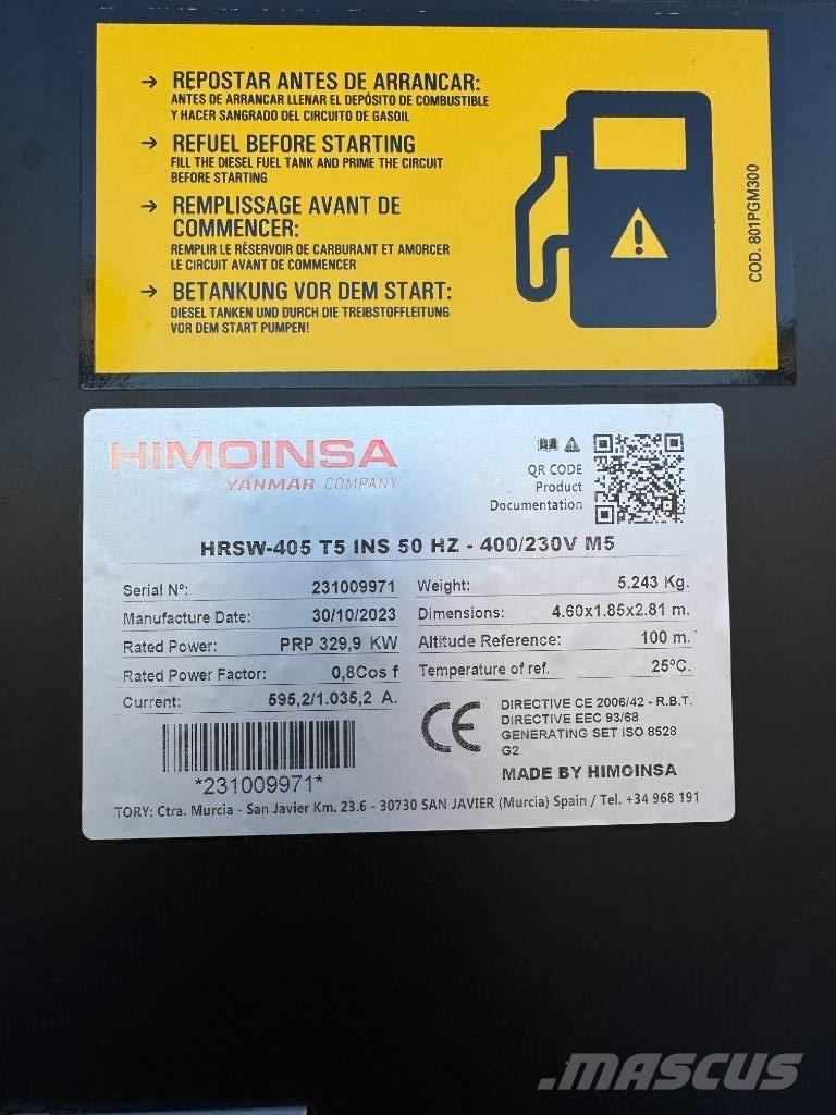 Himoinsa 405 Kva Generatori diesel