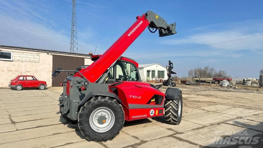 Weidemann T 7042 Sollevatori telescopici per agricoltura