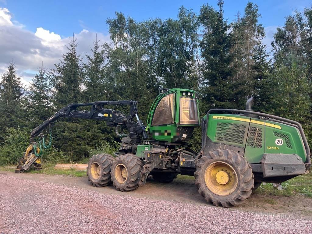 John Deere 1270 G Abbattitrici, Disboscatrici