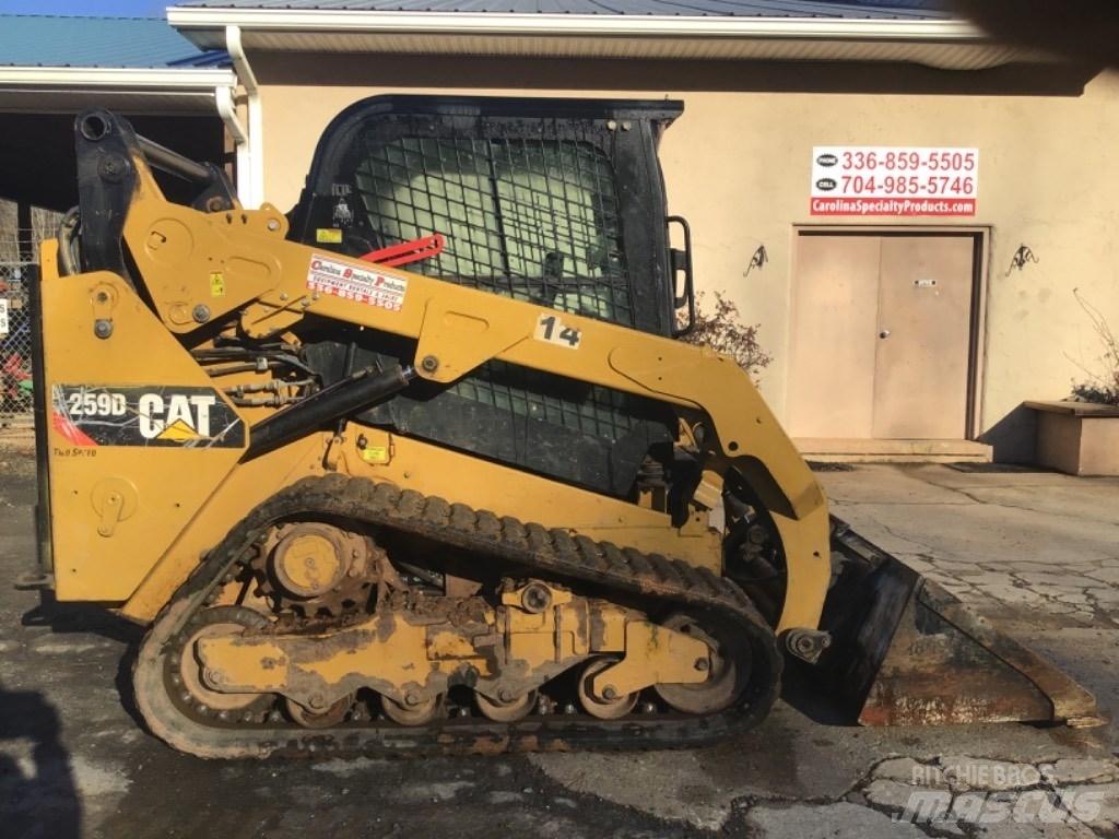 CAT 259D Mini Pale Gommate
