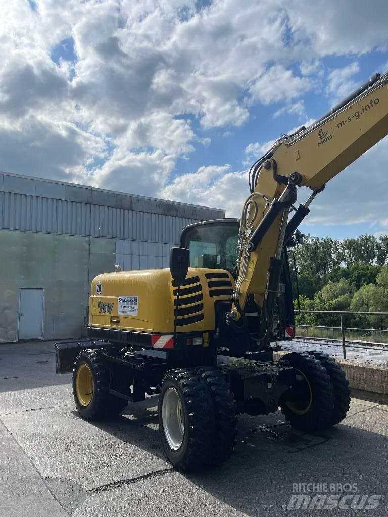 Yanmar B 95 W Escavatori gommati