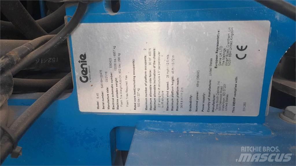 Genie S45 Piattaforme a braccio telescopico