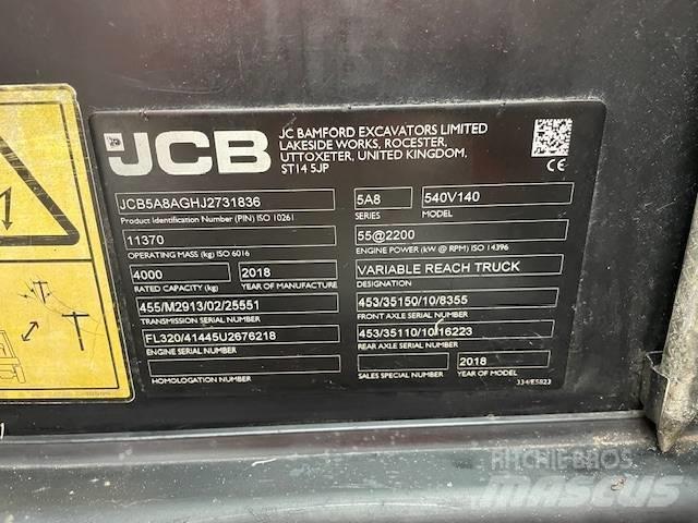 JCB 540-140 Sollevatori telescopici