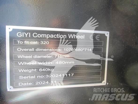 GIYI CAT 320 Pneumatici, ruote e cerchioni