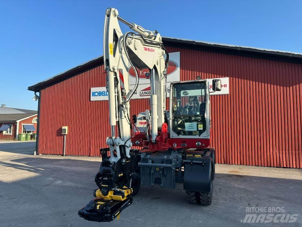 Takeuchi TB 395 W Escavatori gommati