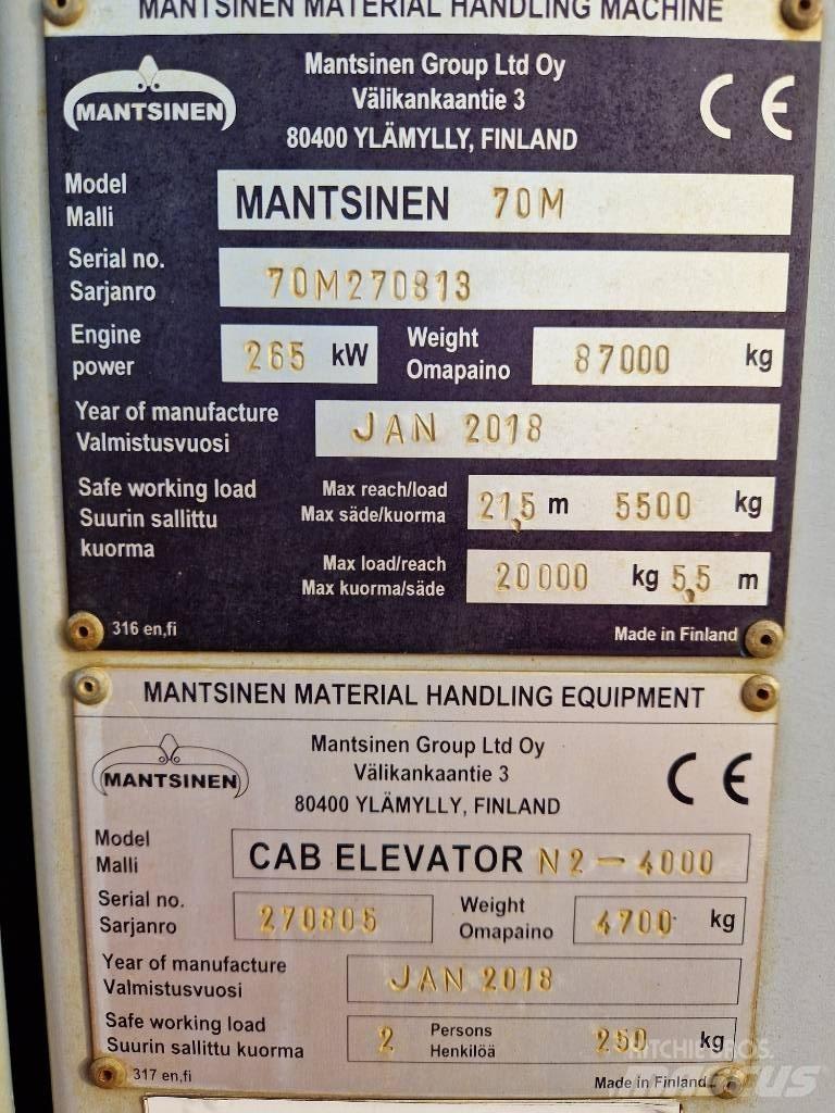 Mantsinen 70M Movimentazione Materiali - Altro