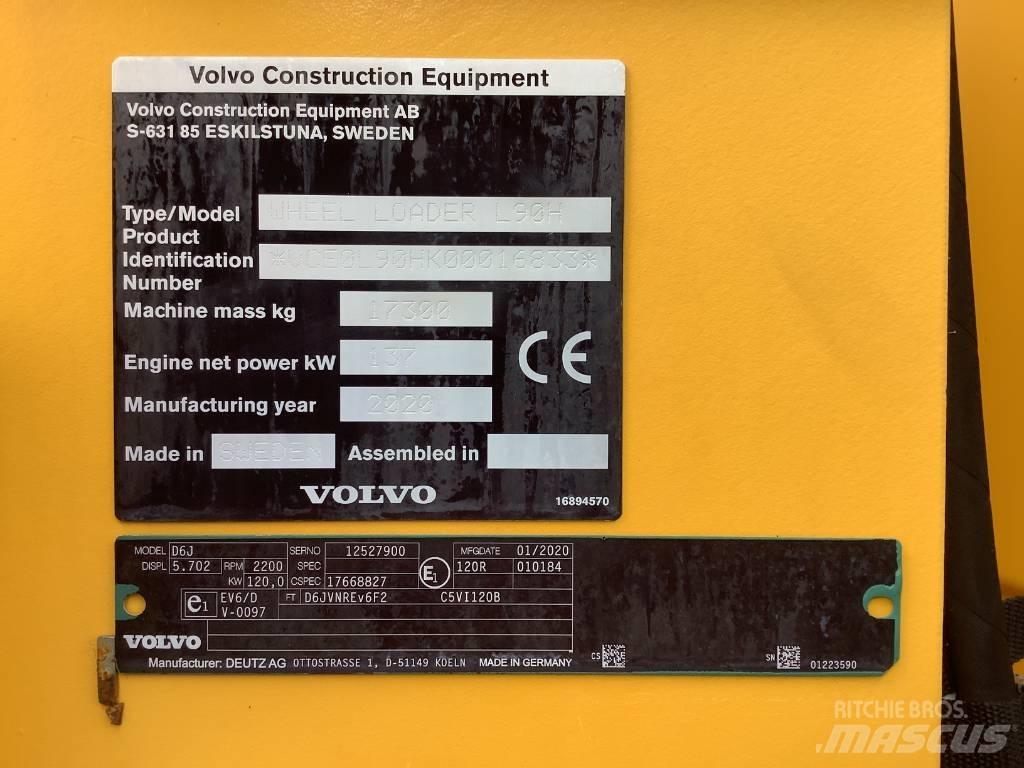 Volvo L 90 H Pale gommate