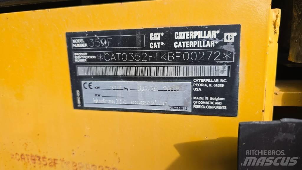 CAT 352 F Escavatori cingolati