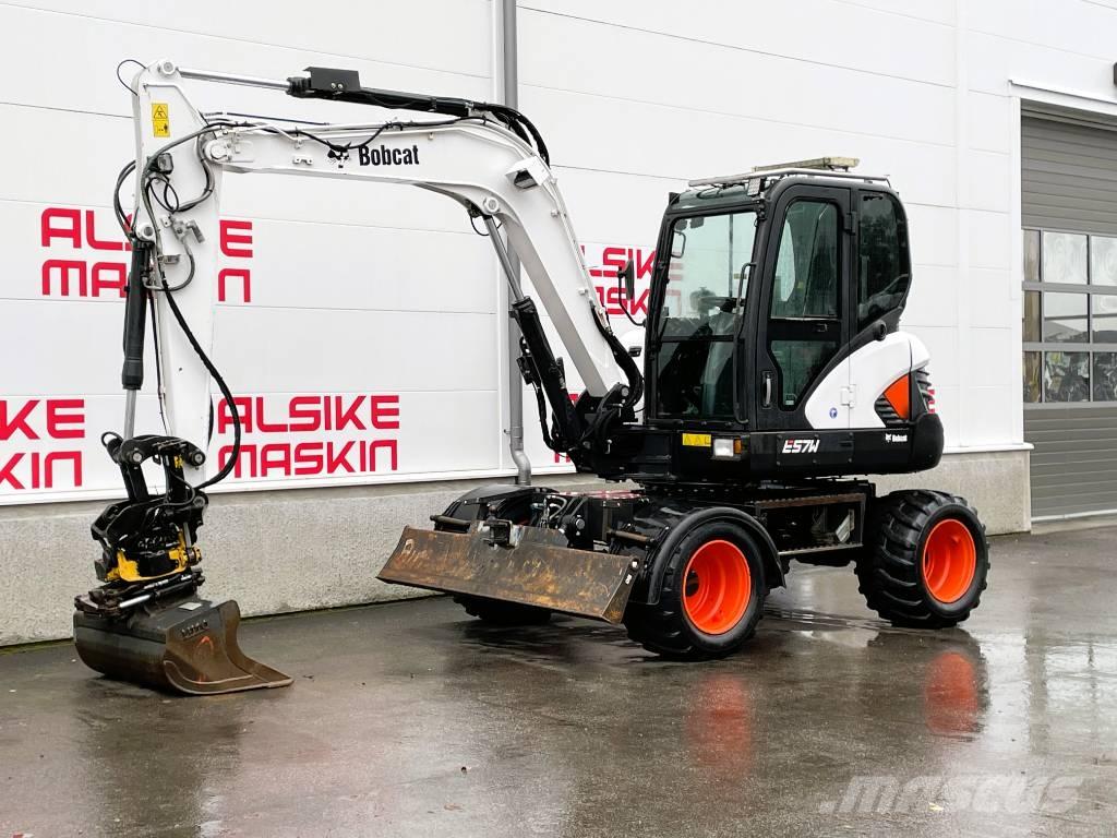 Bobcat E 57 W Escavatori gommati