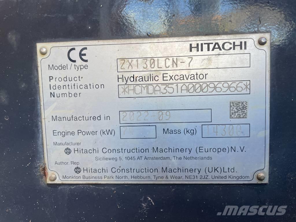 Hitachi ZX 130 LCN-7 Escavatori cingolati