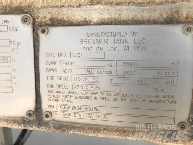 Brenner DOT 406 Rimorchi cisterna
