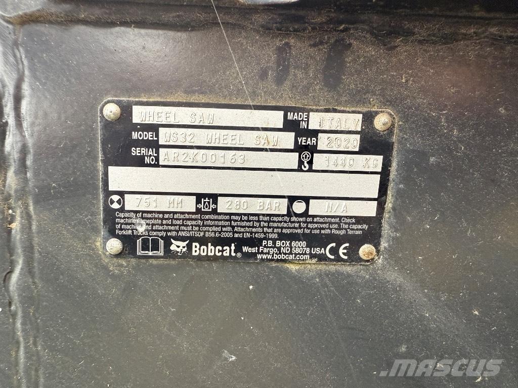 Bobcat WS 32 Altri componenti