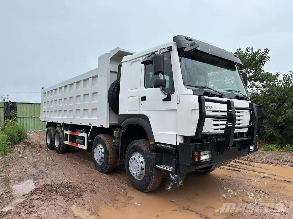 Howo 371hp 8x4 Camion ribaltabili