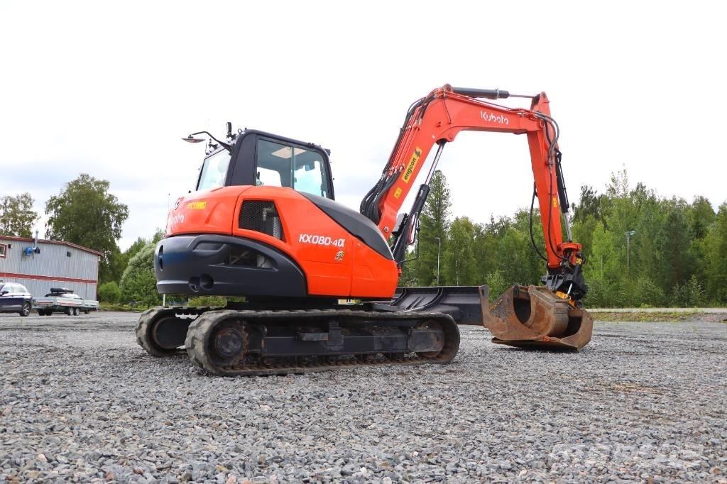 Kubota KX080-4a Escavatori medi 7t - 12t
