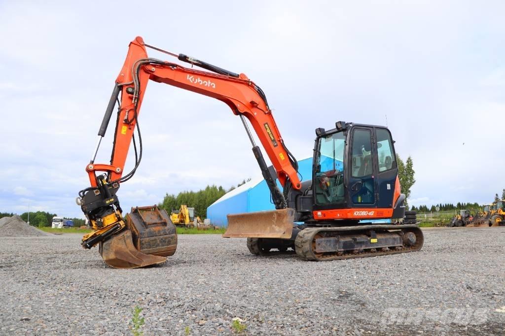 Kubota KX080-4a Escavatori medi 7t - 12t