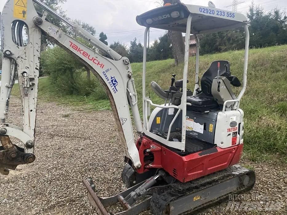Takeuchi TB 215 R Miniescavatori