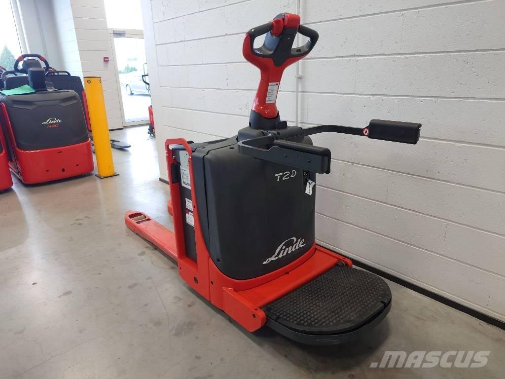 Linde T20P/1151 Carrelli elevatori bassi a piattaforma