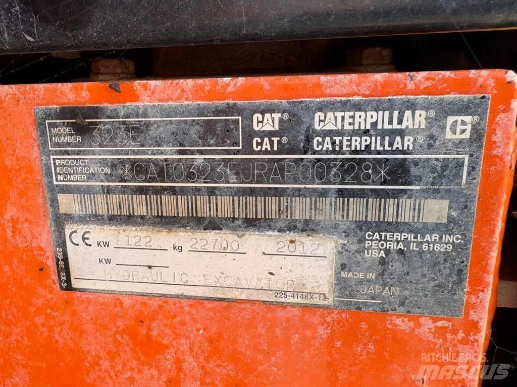 CAT 323E Escavatori cingolati