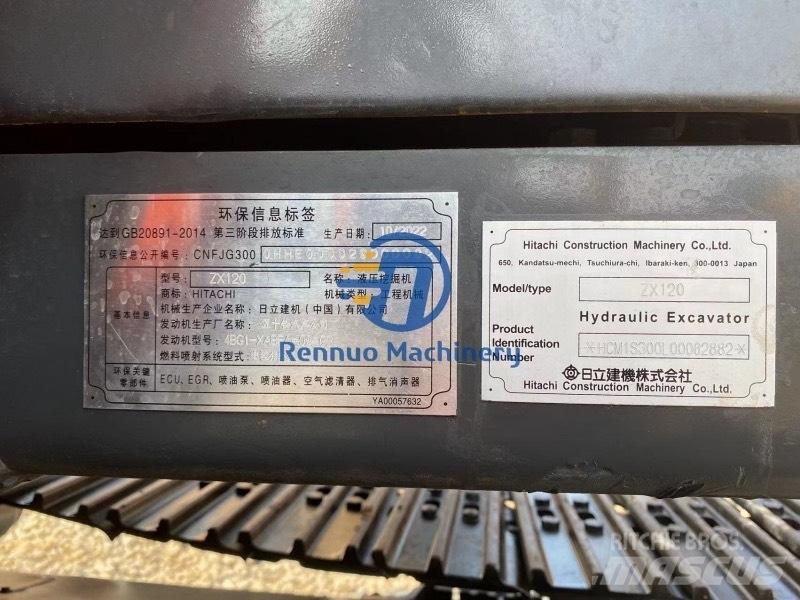 Hitachi ZX 120 Escavatori cingolati