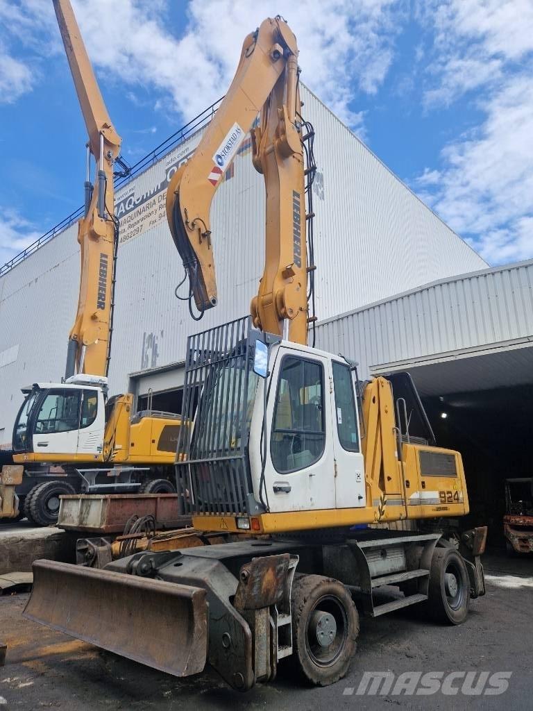 Liebherr A924C Movimentazione rifiuti