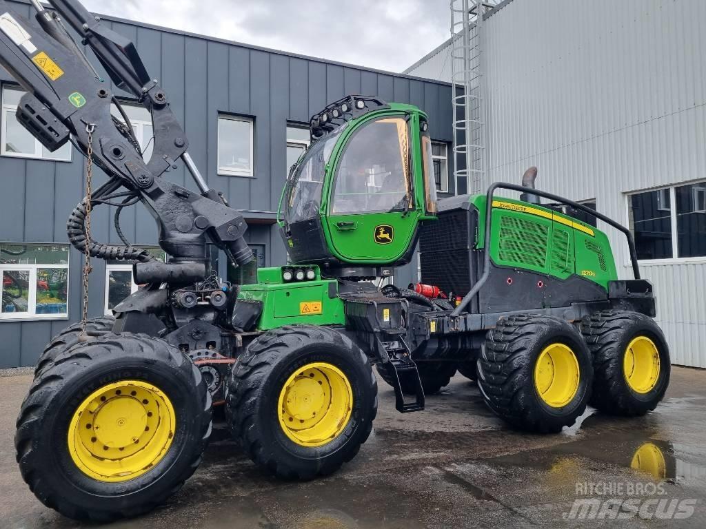 John Deere 1270 G Abbattitrici, Disboscatrici