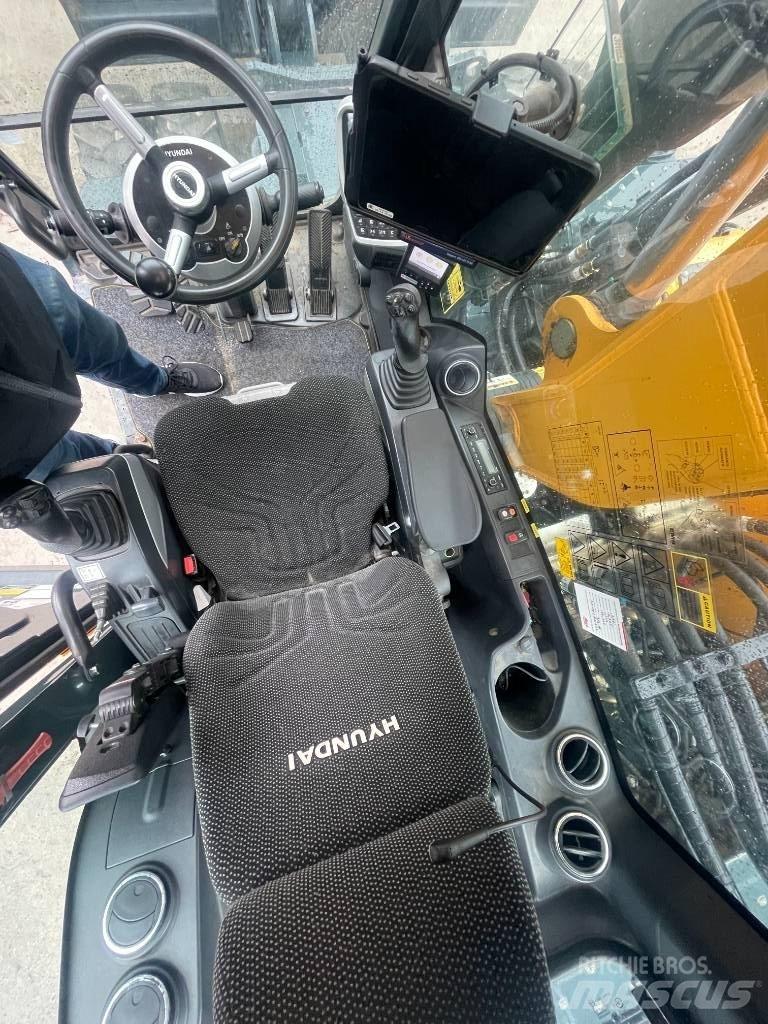 Hyundai HW160 Escavatori gommati