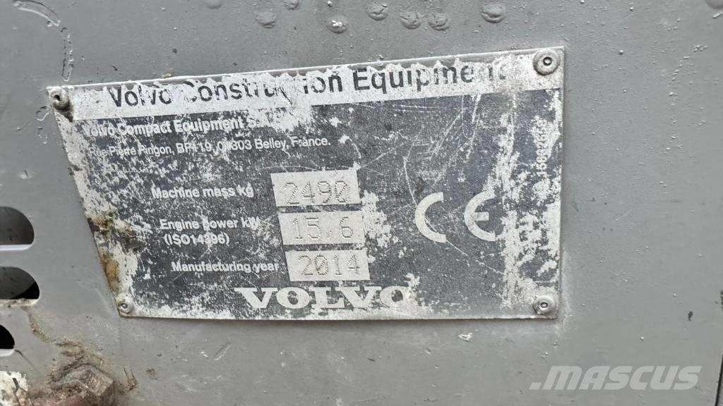 Volvo EC 25 D Miniescavatori