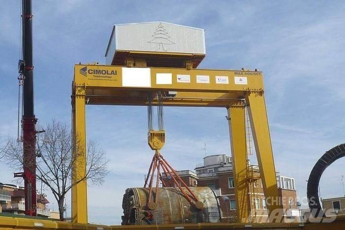  CIMOLAI RGC500Ton Gru a carroponte e a cavalletto