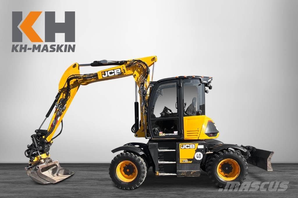 JCB 110 W Hydradig Escavatori gommati
