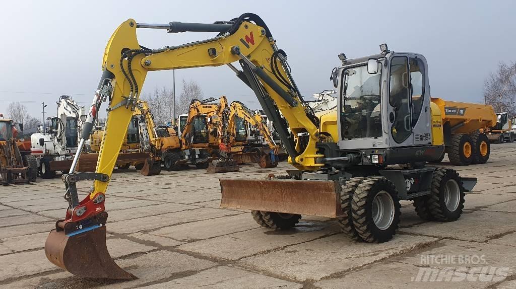 Wacker EW100 Escavatori gommati