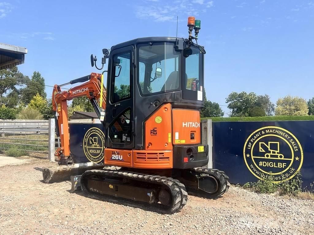 Hitachi ZX26U Escavatori speciali