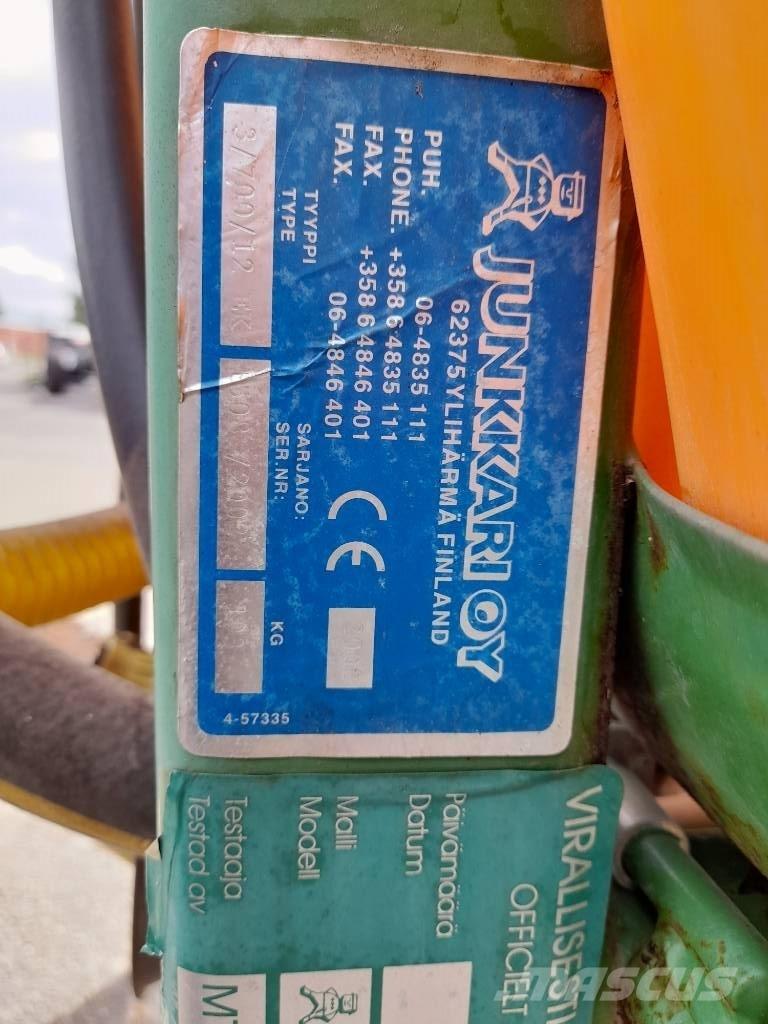 Junkkari 3/700/12 Irroratori montati