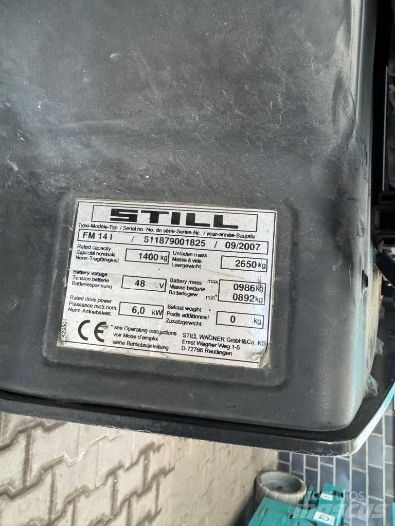 Still FM 14 l Carrello retrattile