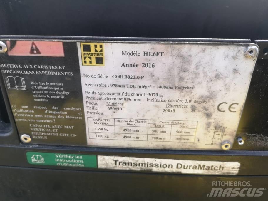 Hyster H 1.6 FT Carrelli elevatori GPL