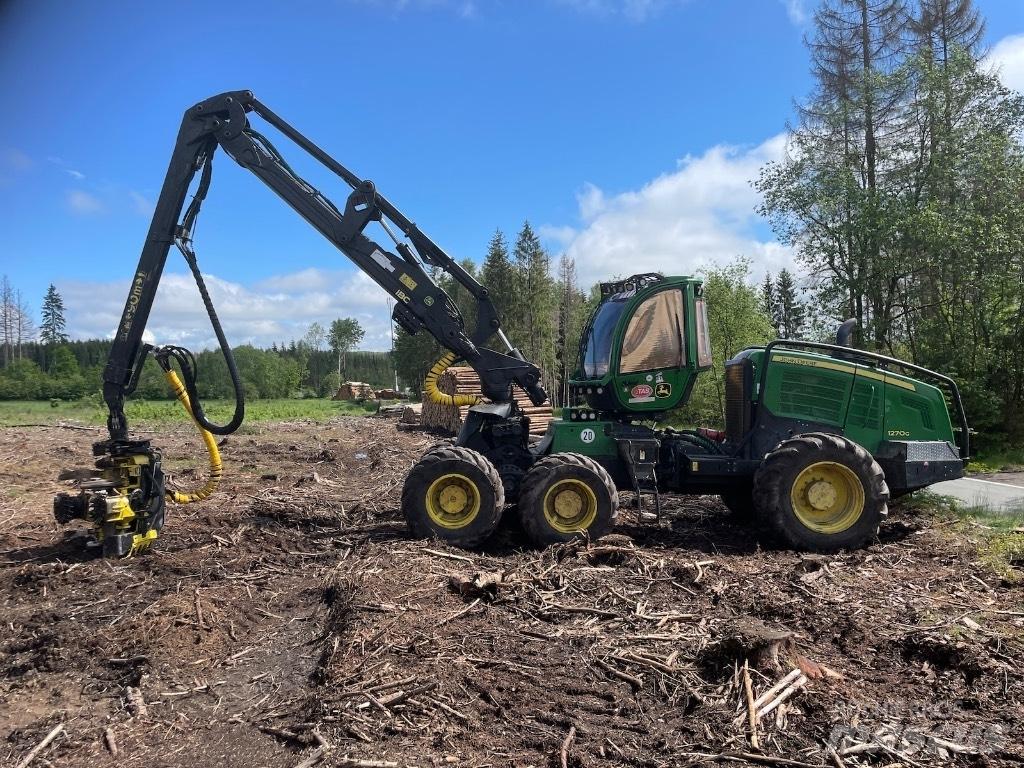 John Deere 1270 G Abbattitrici, Disboscatrici