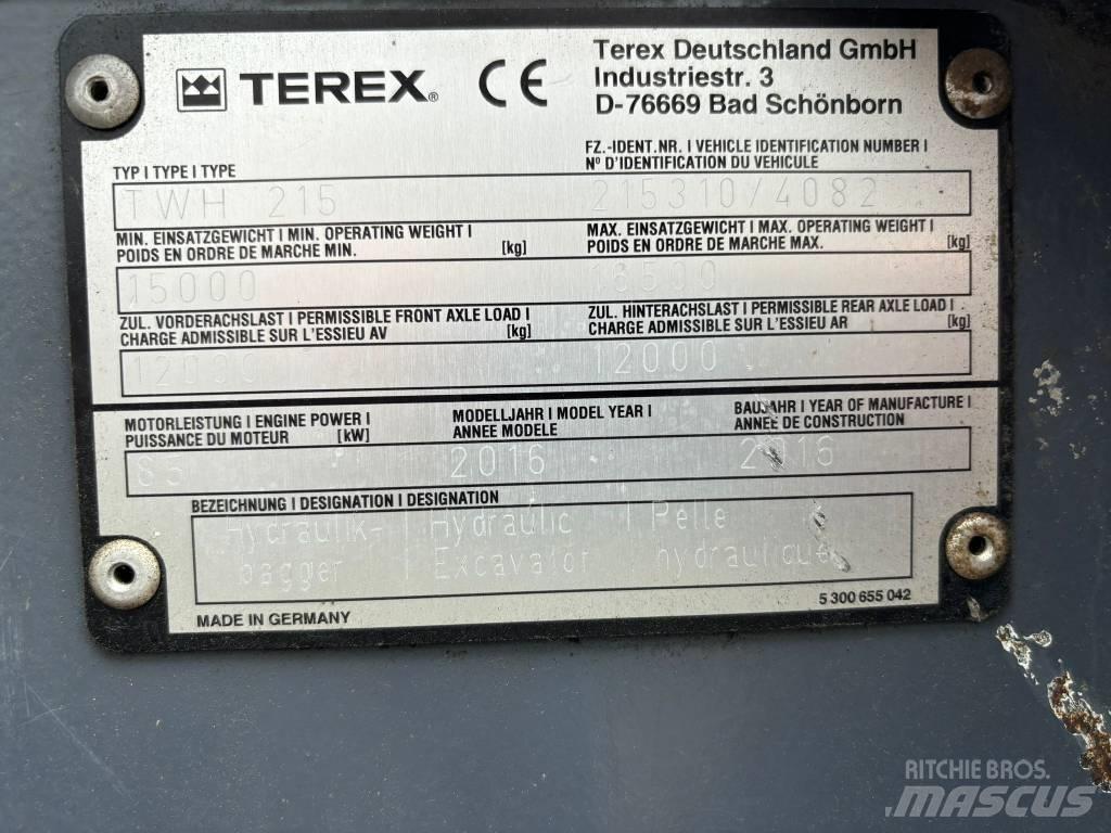 Terex TWH215 Separazione rifiuti