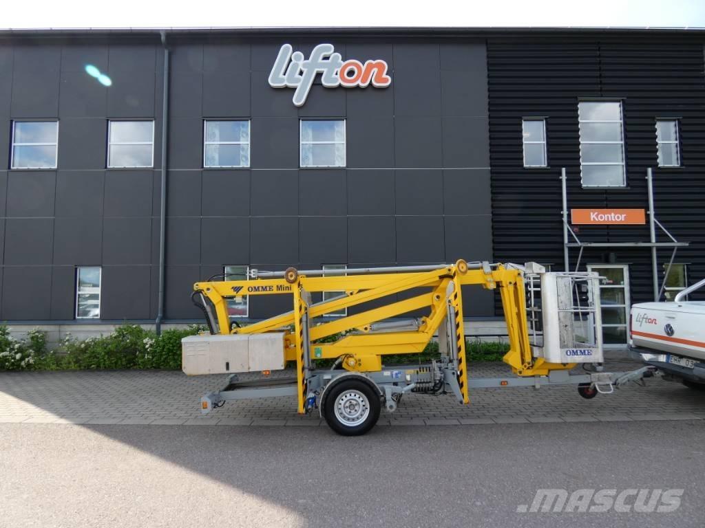 Omme Mini 15 EXBJ Piattaforme aeree su rimorchio