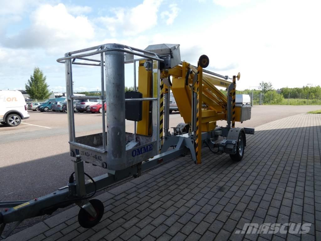 Omme Mini 15 EXBJ Piattaforme aeree su rimorchio