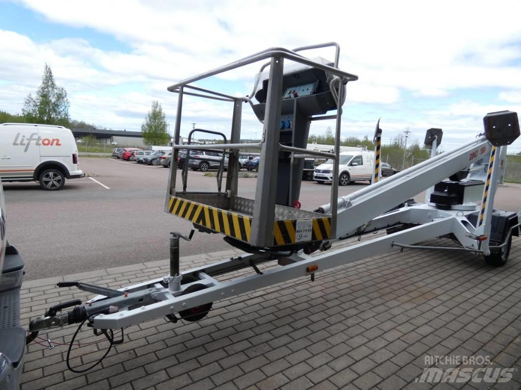 Dino 180 T  Skylift Piattaforme aeree su rimorchio