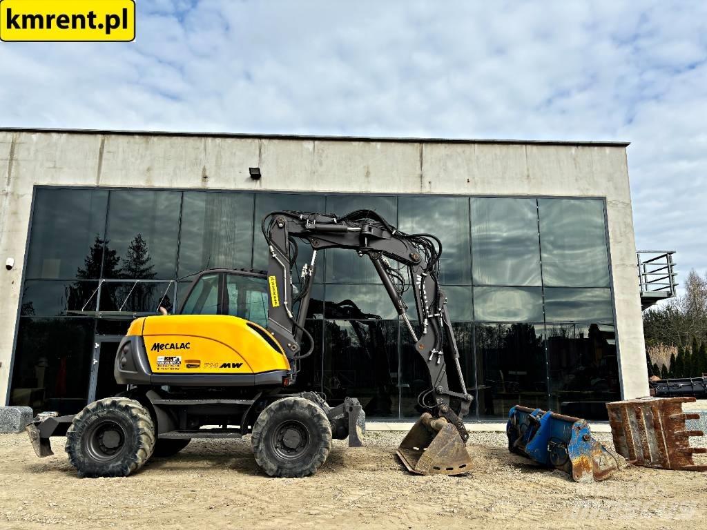 Mecalac 714 MW Escavatori gommati